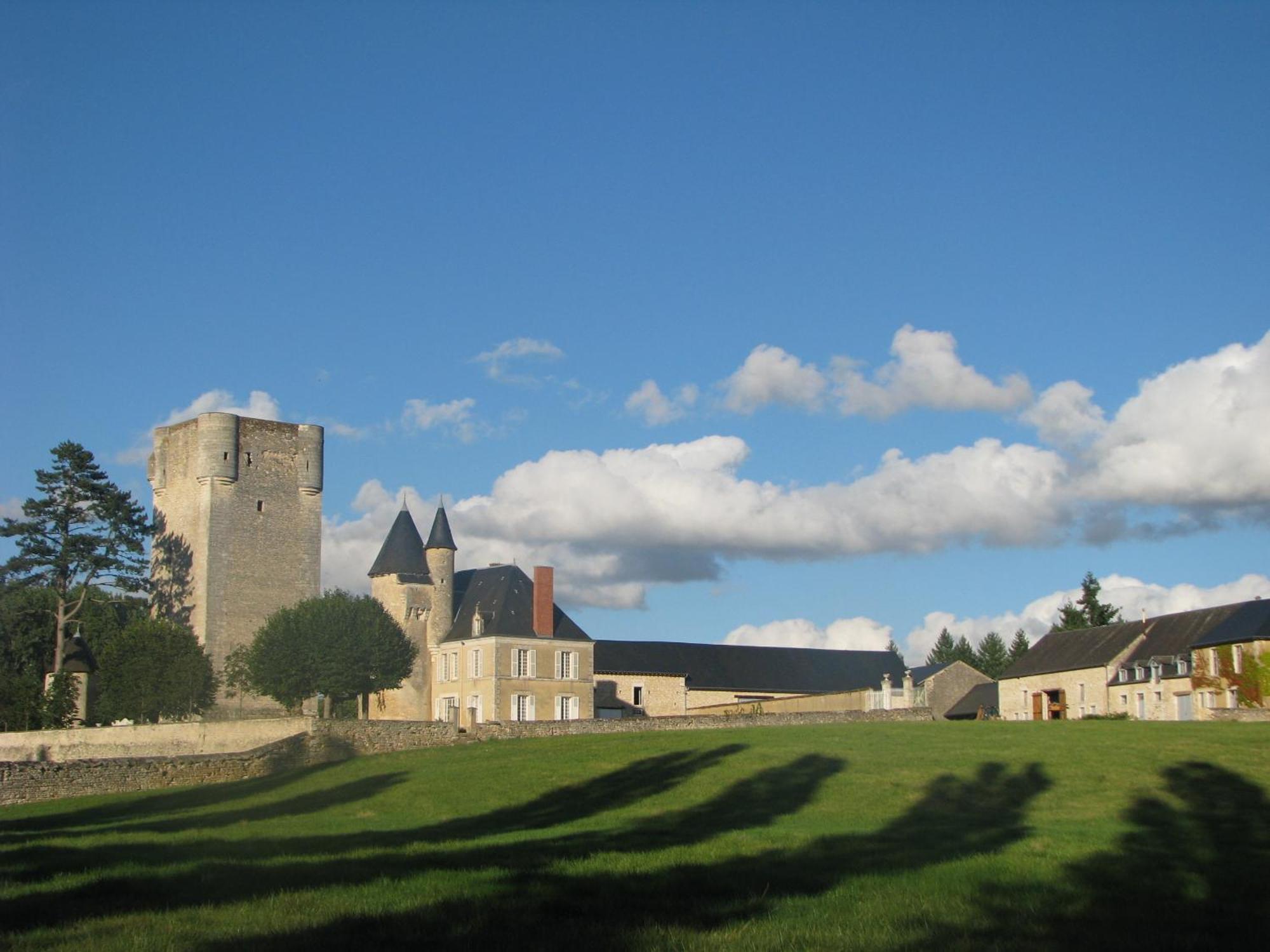 Chateau De Mazieres Tendu Bagian luar foto